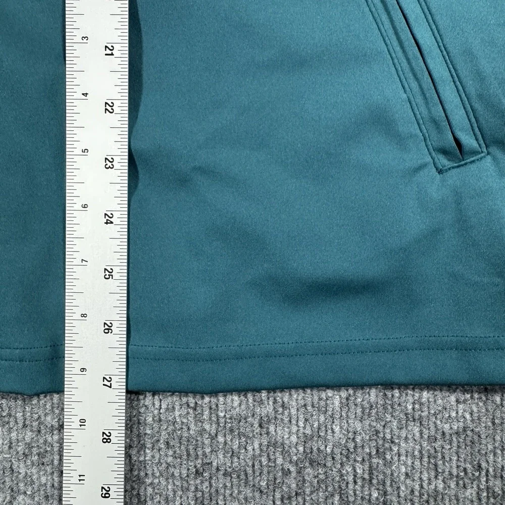 Ashworth Vest Mens XL Blue Tech Stretch Lagoon Golf‎ Full Zip Pockets